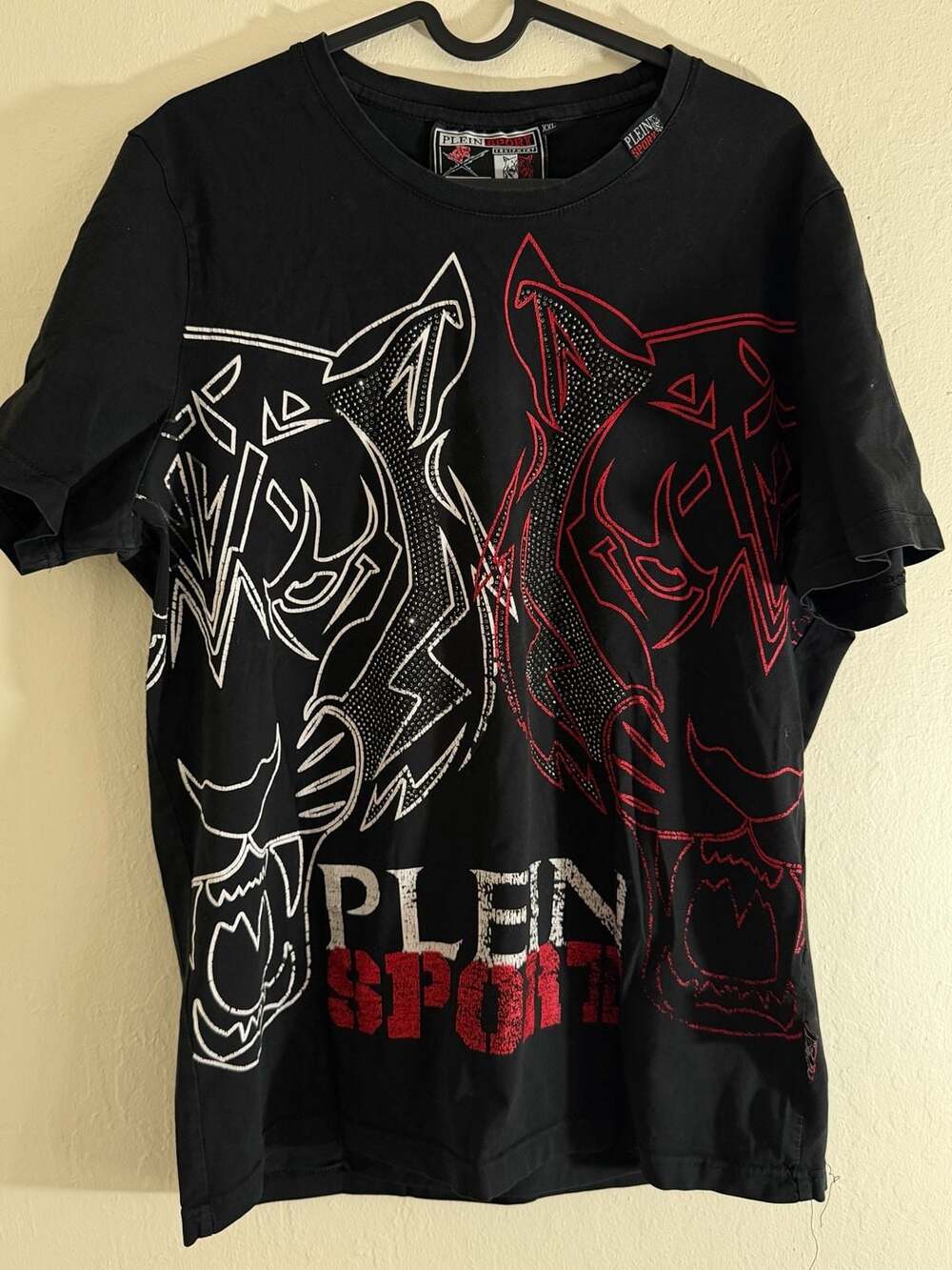 Plein Sport Equipment Tiger Graphic Print T-Shirt